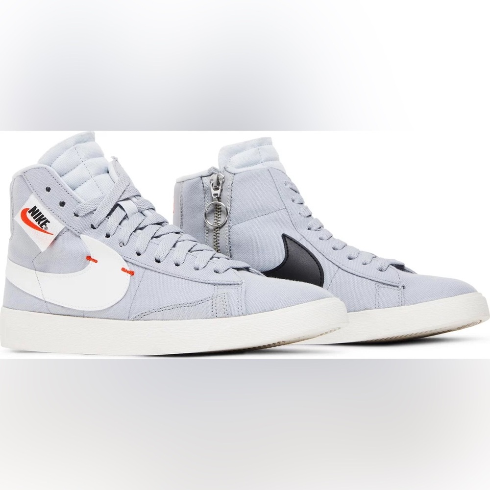 Nike Blazer Mid Rebel 2019 'Wolf Grey' Women's Sneakers BQ4022-006 size 8.5 $100